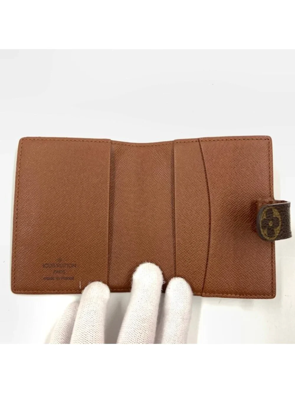 Louis Vuitton Monogram Agenda Mini Notebook Cover Brown